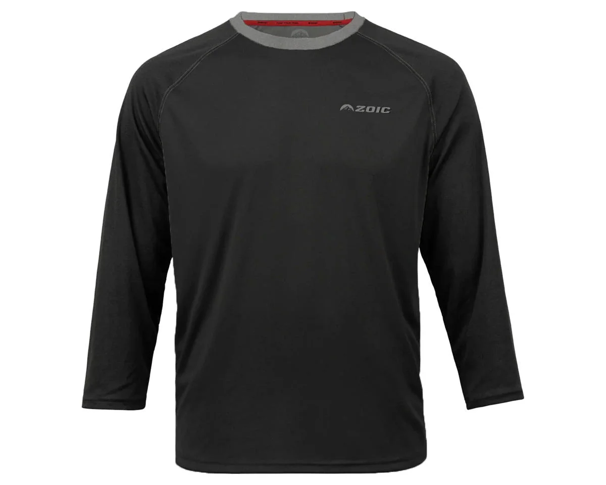 ZOIC Dialed 3/4 Sleeve Jersey (Black) (XL)